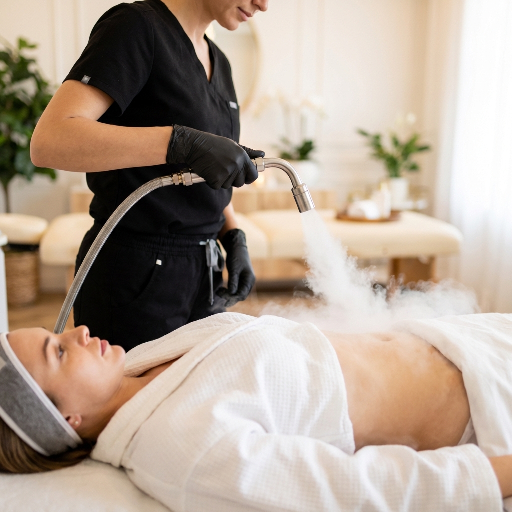 CryoSlimming abdomen treatment